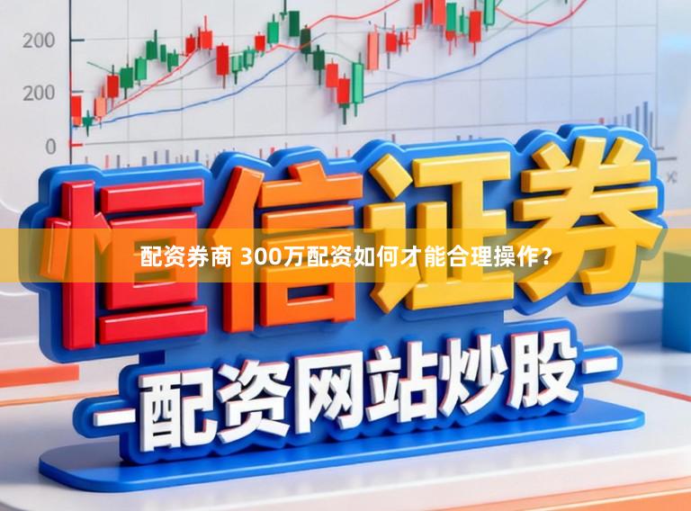 配资券商 300万配资如何才能合理操作?